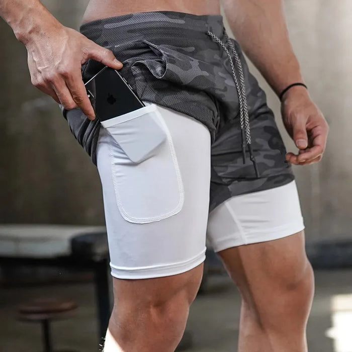 Fusion Fit 2-in-1 Jogging Shorts