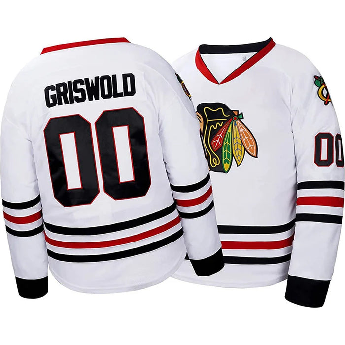 Movie GRISWOLD #00 Ice Hockey Jersey