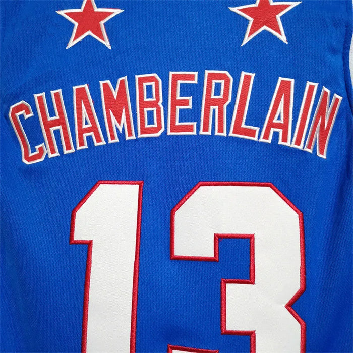 Harlem Globetrotters #13 Blue Chamberlain Jersey