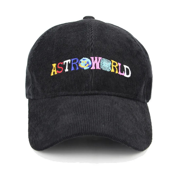 Vintage Astroworld Letter Embroidered Hat