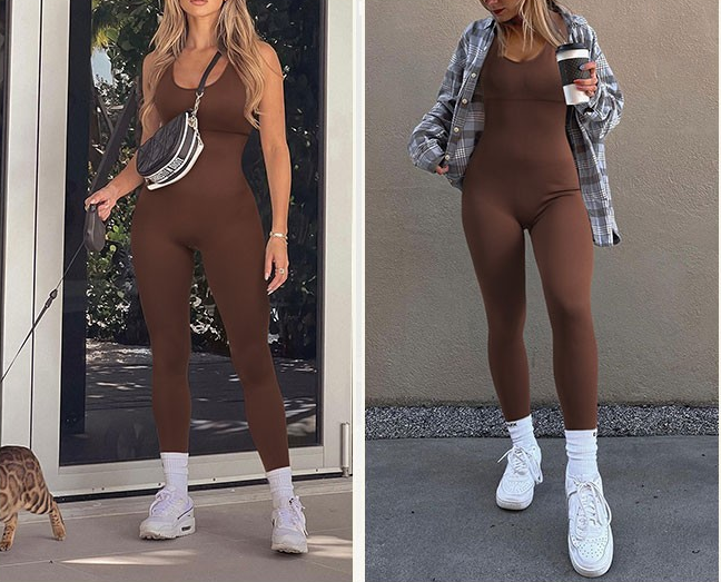 Viral TikTok Nylon Jumpsuit